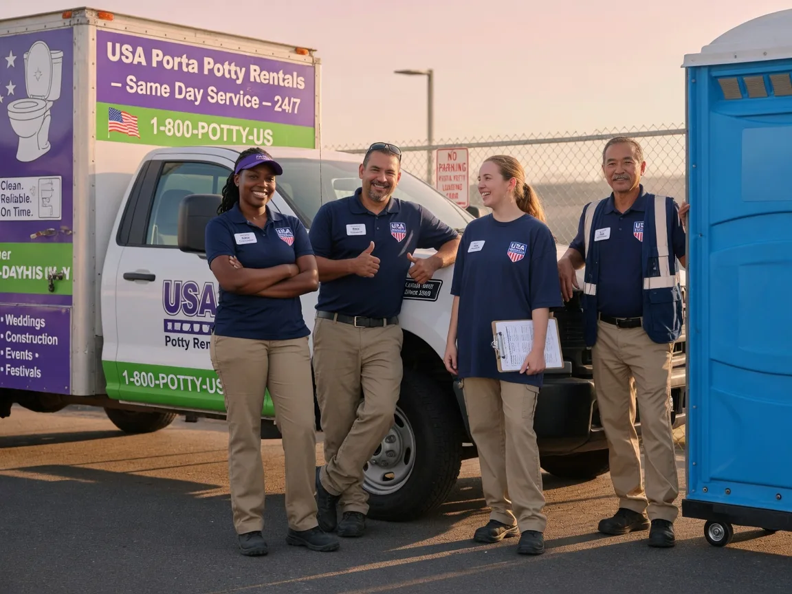 Porta Potty Rental company in Thomas, WV